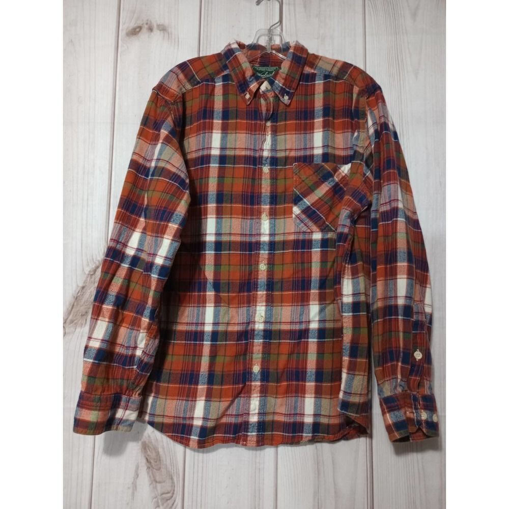 Woolrich Shirt Men's‎ Large Flannel Gorp Core